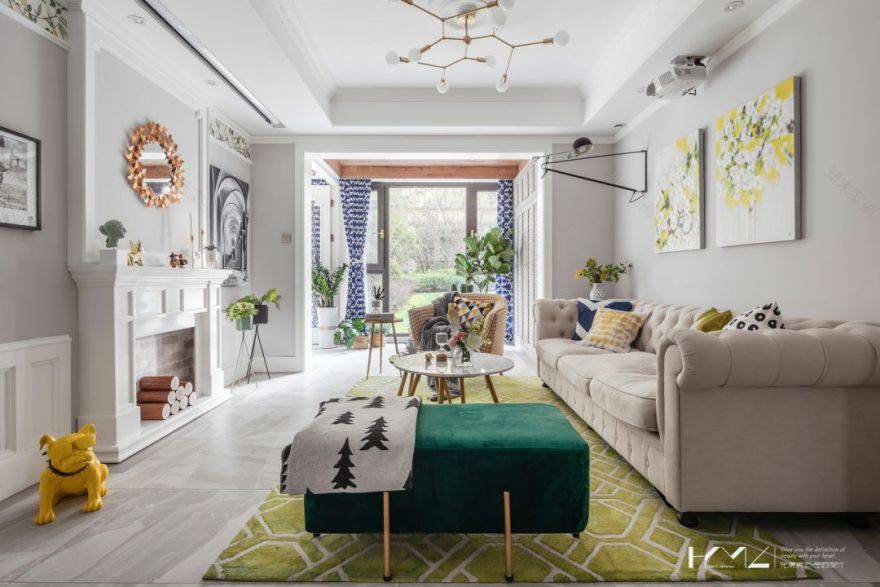 春日序曲 | 南京 124㎡美式田园家居设计-87