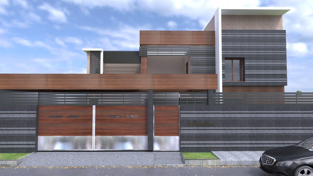 外部立面丨IndiaChennai丨TG Architects and Construction-9