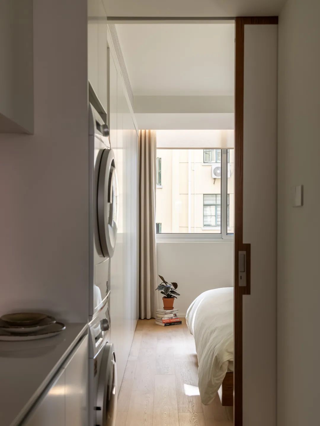 上海小伙45㎡一字户型爆改丨中国上海丨凤凰空间-44