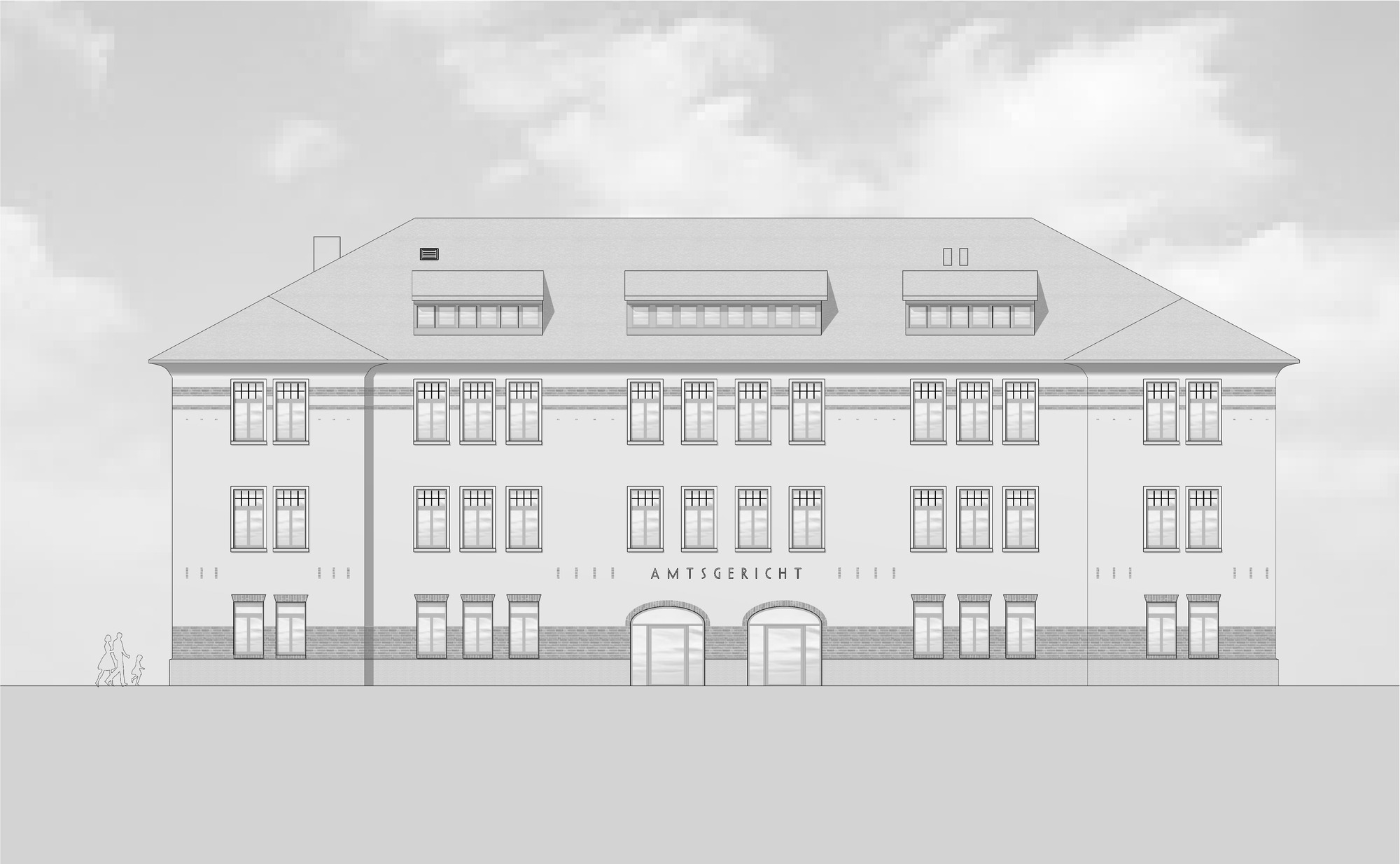 蒂宾根地区法院翻新丨德国-22