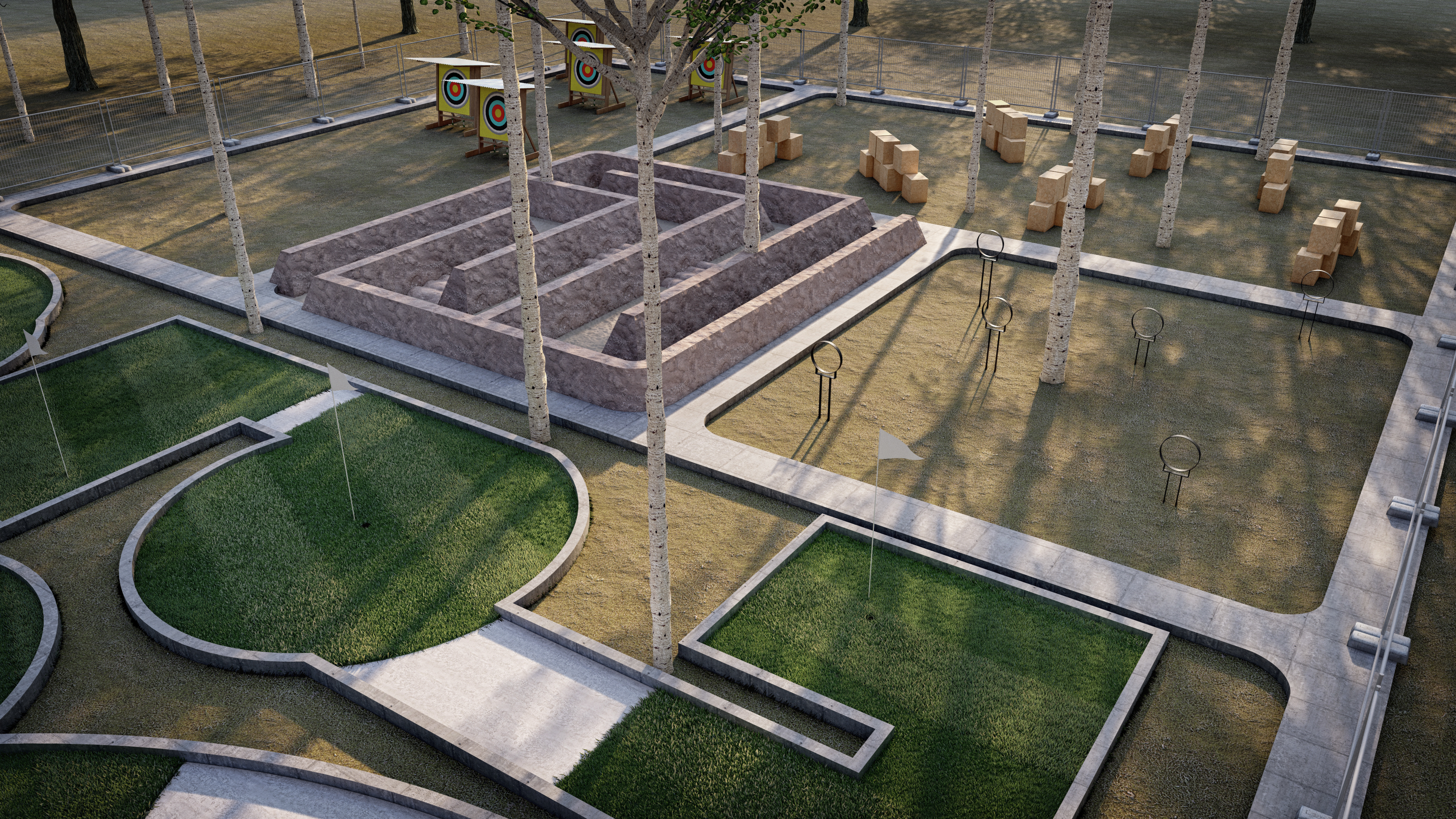 Entertainment Hub & Mini Golf Course-2