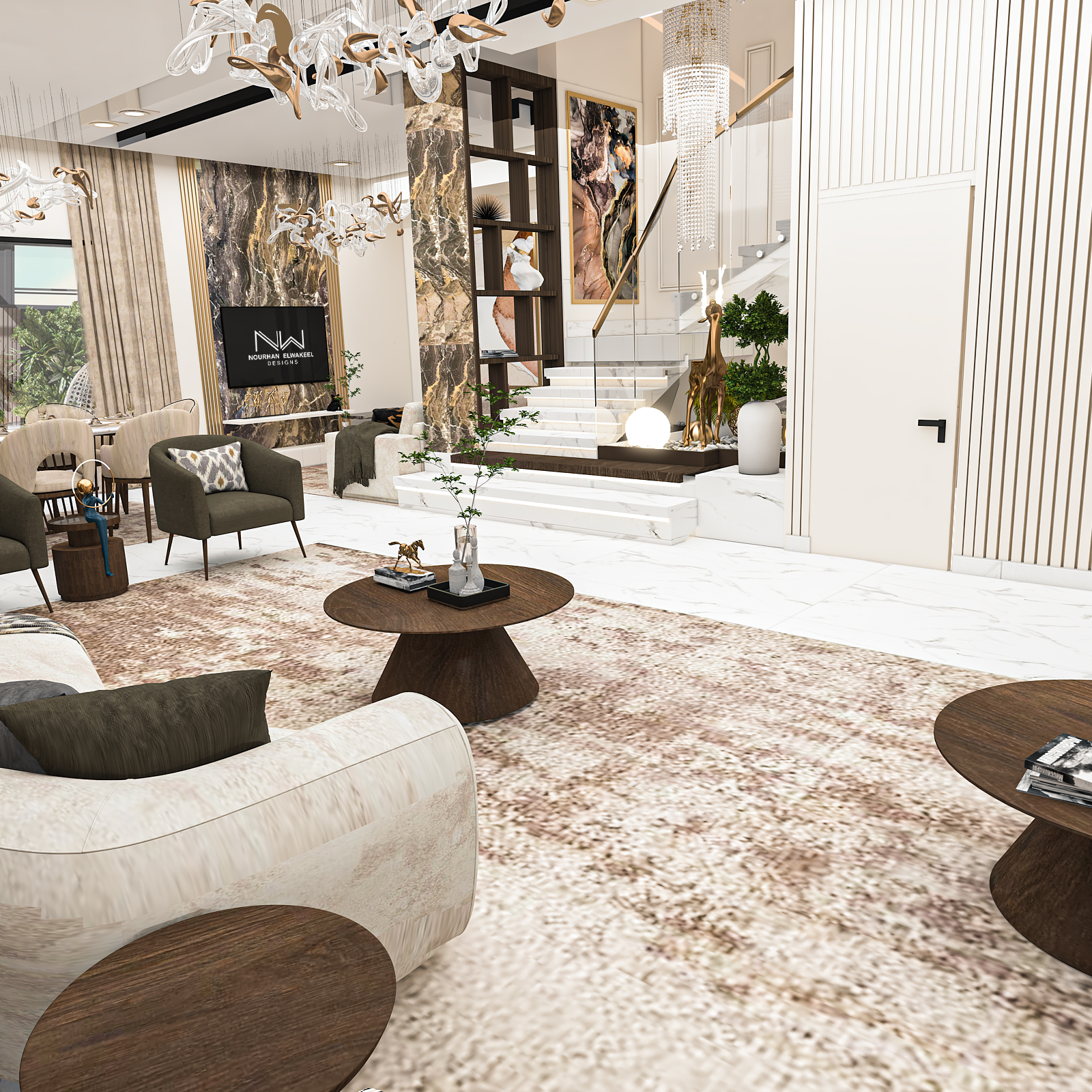 Villa Reception Location:Bahrain-5