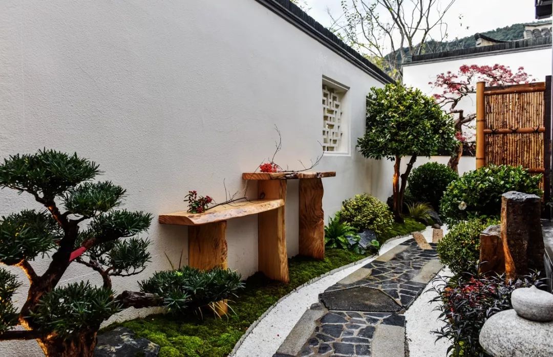 草月流打造禅意花园，呈现桃李春风美景-7