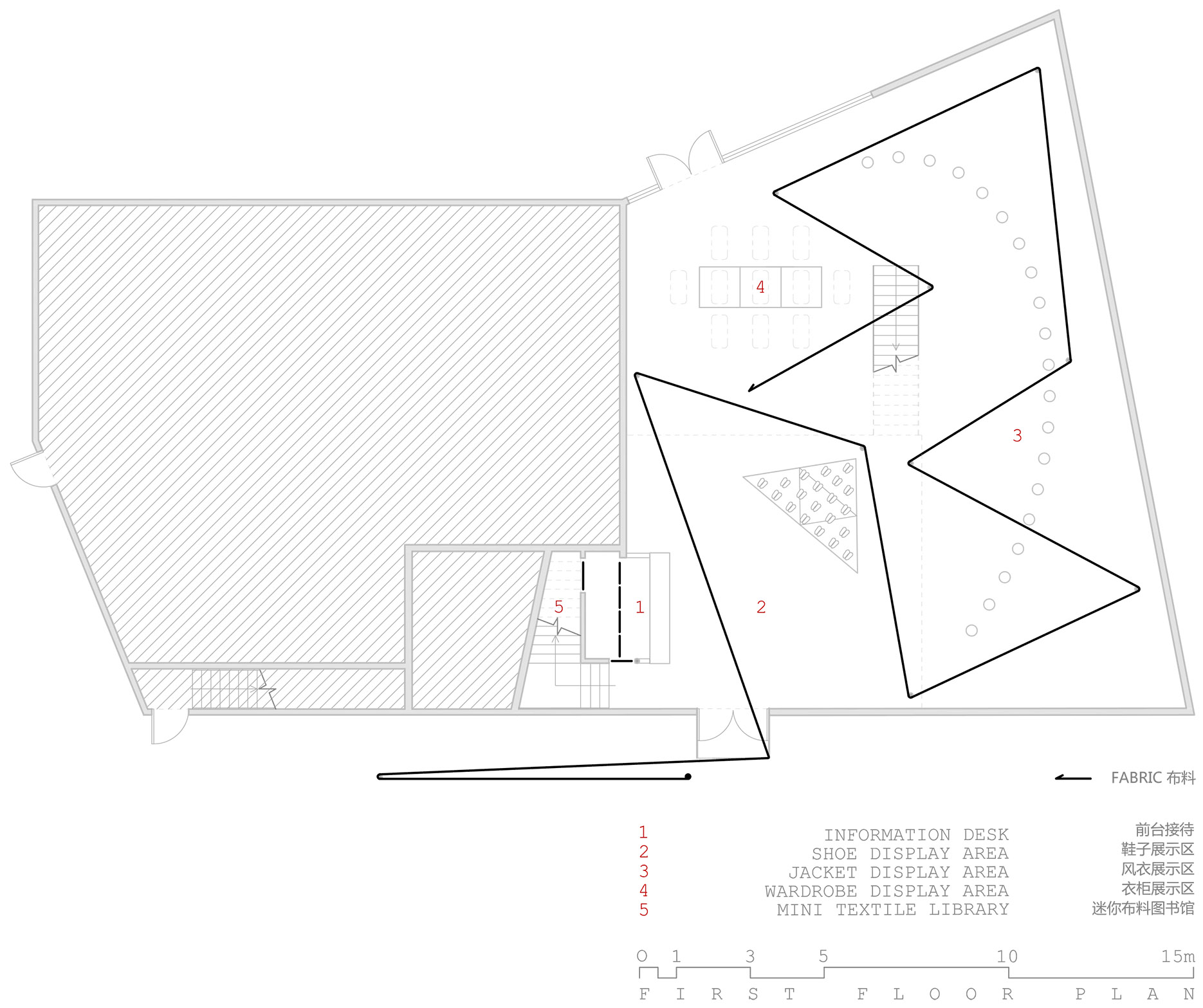 寻布之旅,上海时装周展览空间 / 芝作室-39