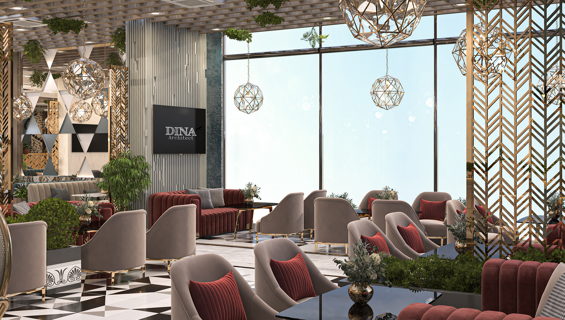 Sooad 餐厅丨沙特阿拉伯麦加丨Almamlka design-36