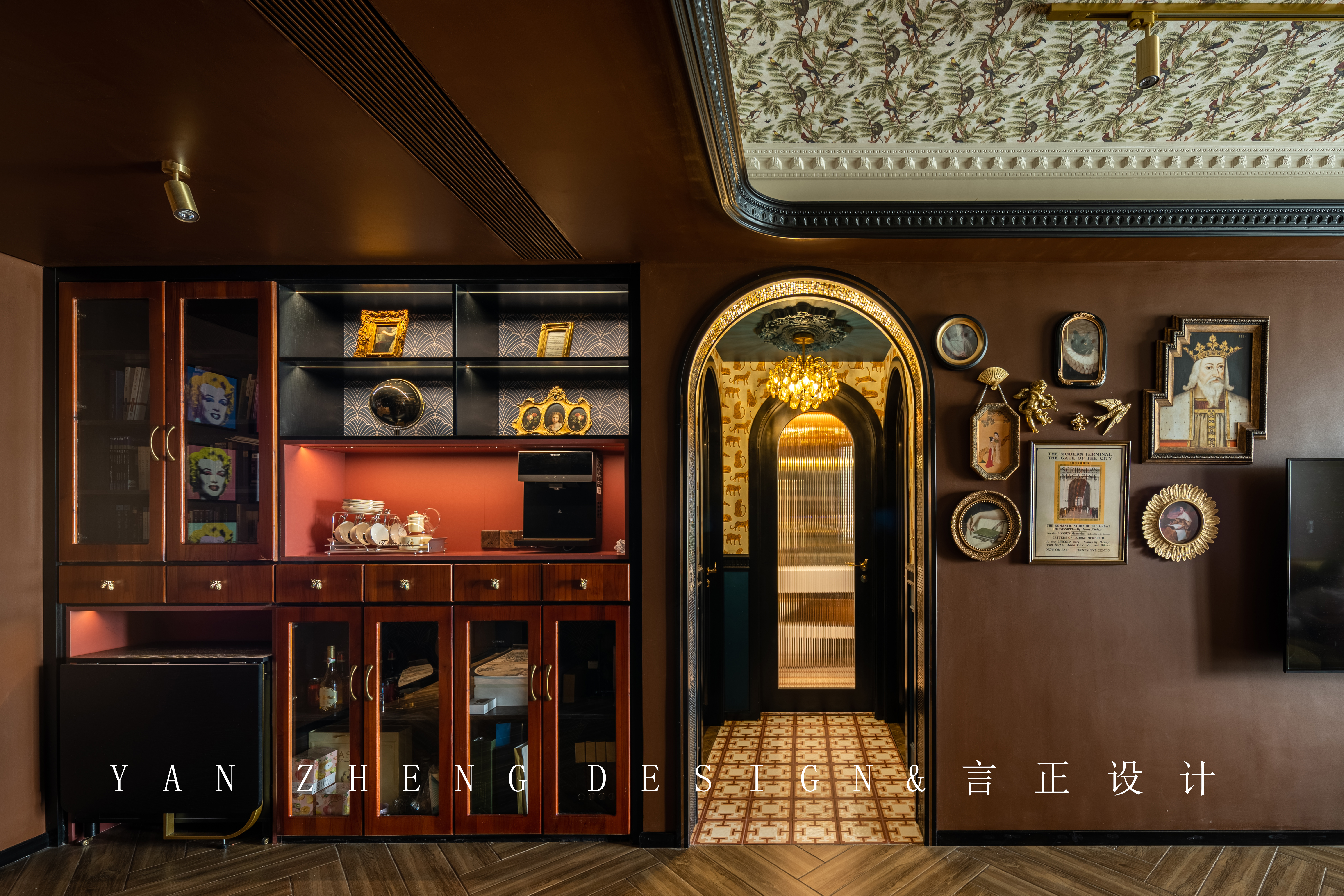 海派复古风室内设计丨中国重庆丨重庆独立设计师-24