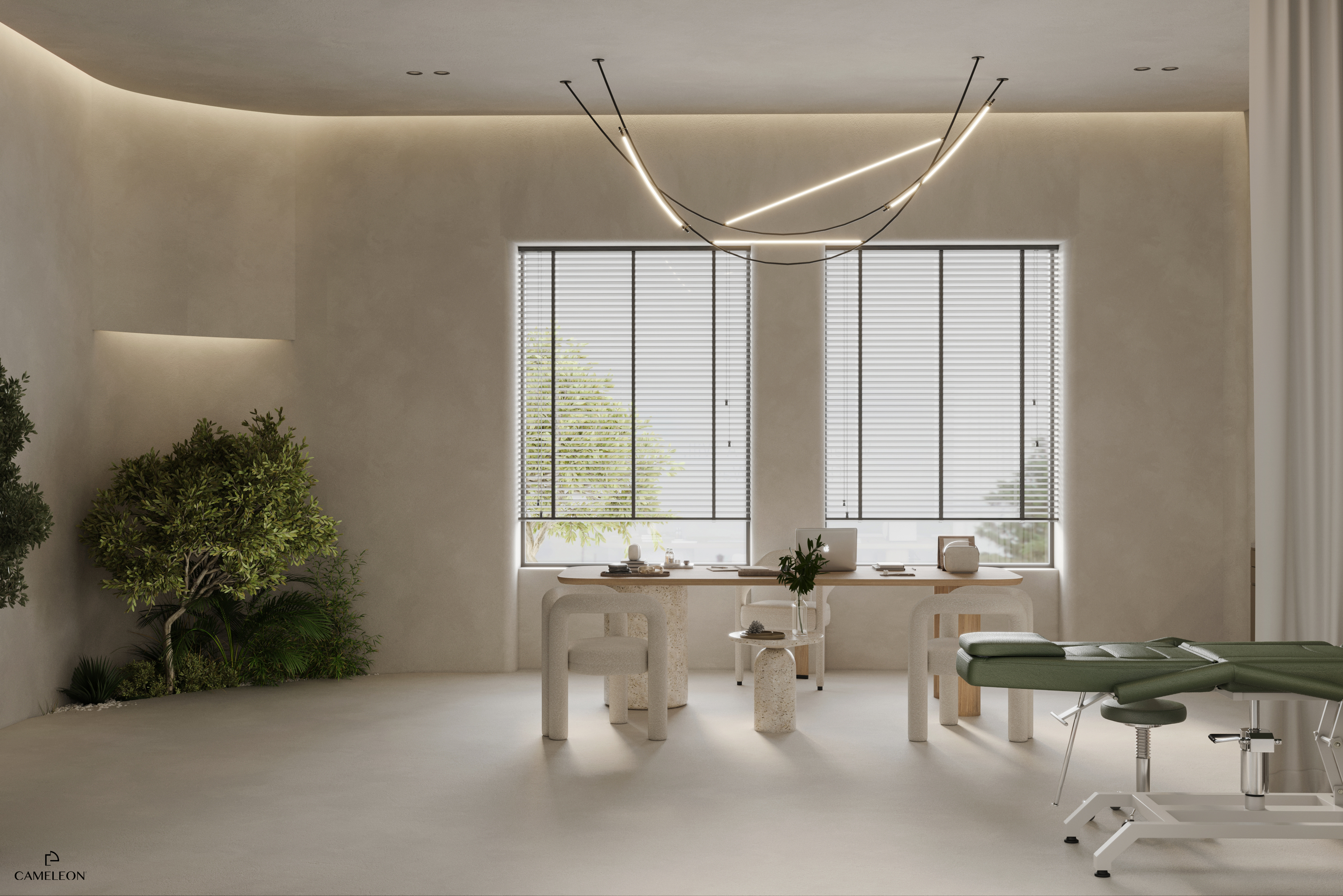 Novomed 诊所室内设计丨阿联酋丨Cameleon office-15