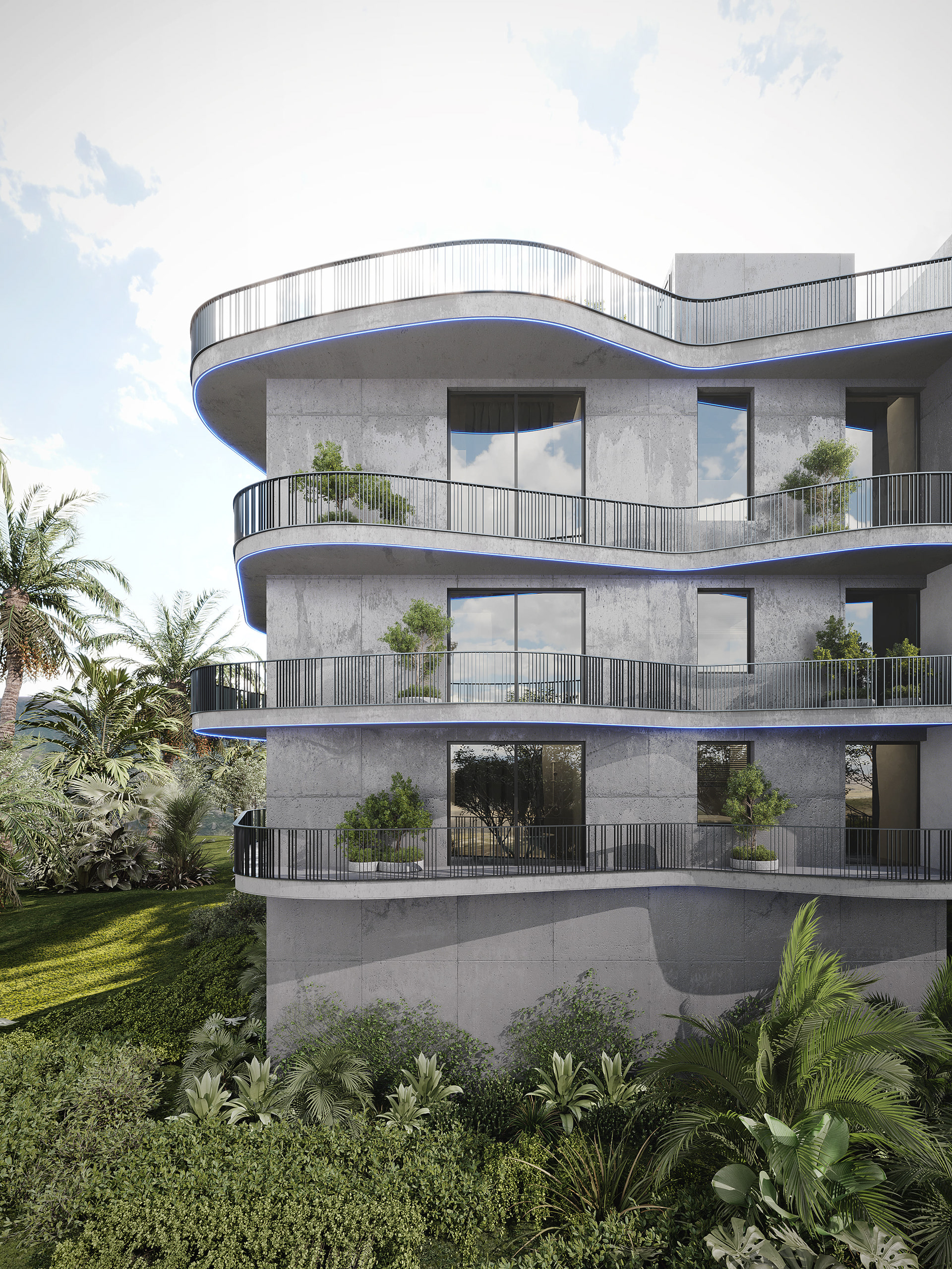 GATE360 APARTMENTS 公寓外部设计丨印度-7