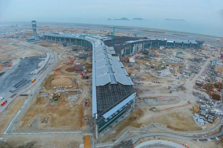 震撼!香港机场最新“大片”来了-13