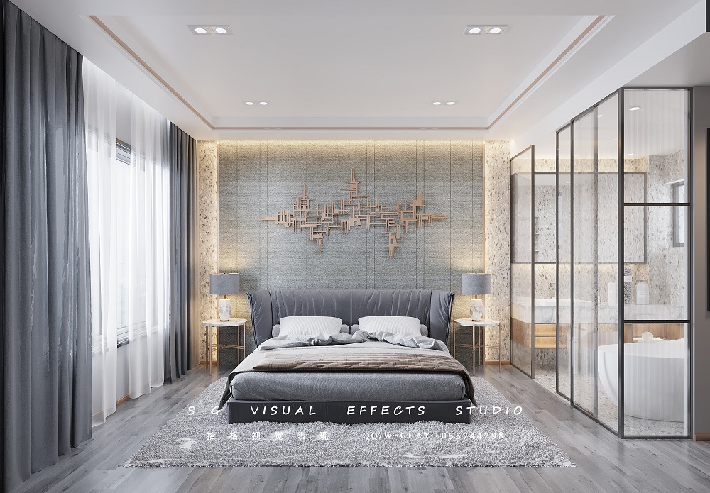 北京某现代轻奢公寓设计亮点解读-6