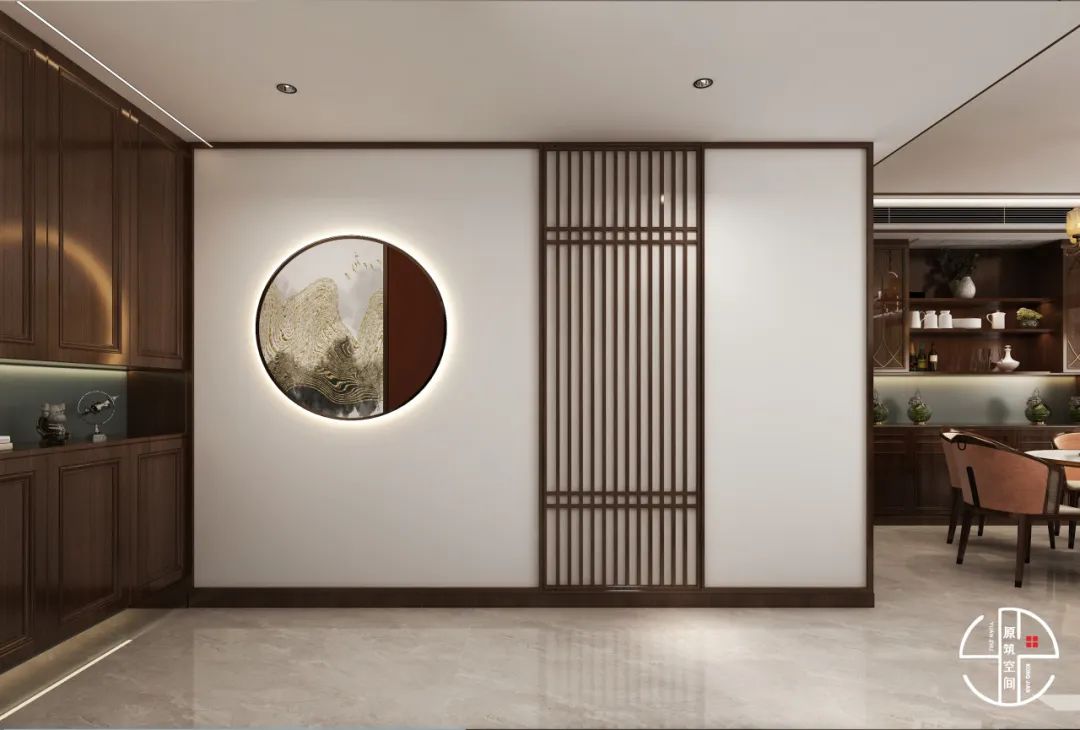 新中式风格 · 红星天铂晗园叠拼住宅设计丨原筑空间孙丽娜设计组-23