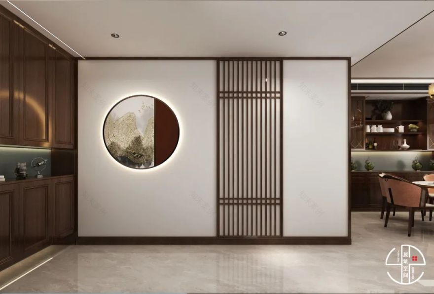 新中式风格 · 红星天铂晗园叠拼住宅设计丨原筑空间孙丽娜设计组-23