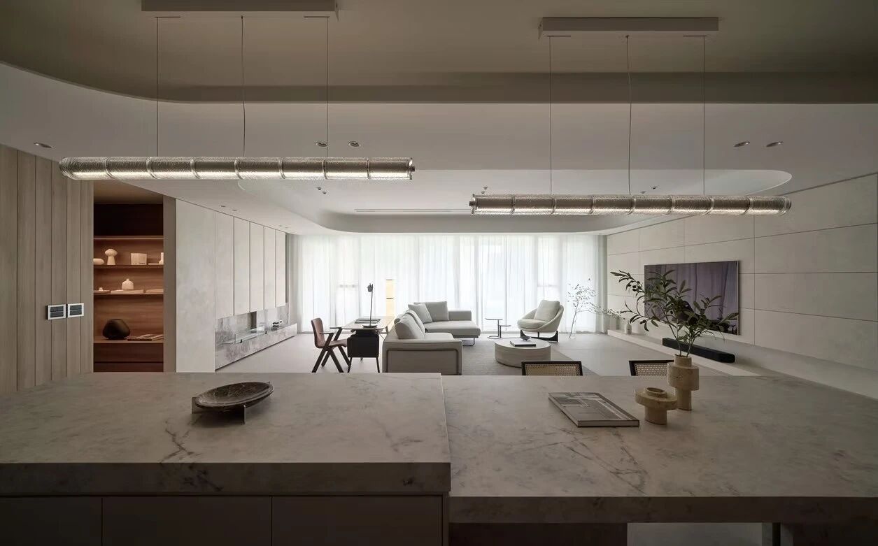 以大地色系与极简语言,构筑155平弹性功能丨中国台中丨新橙设计-35