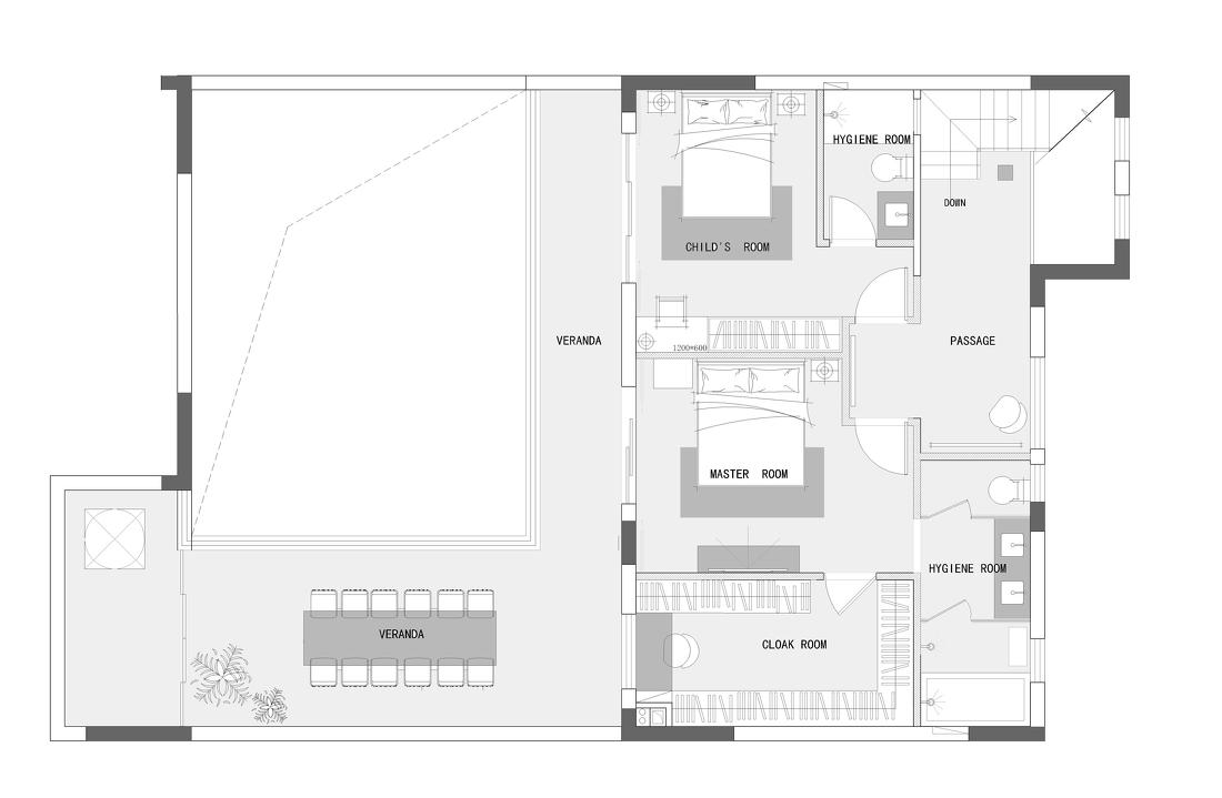 负楼层生活空间的艺术改造-6