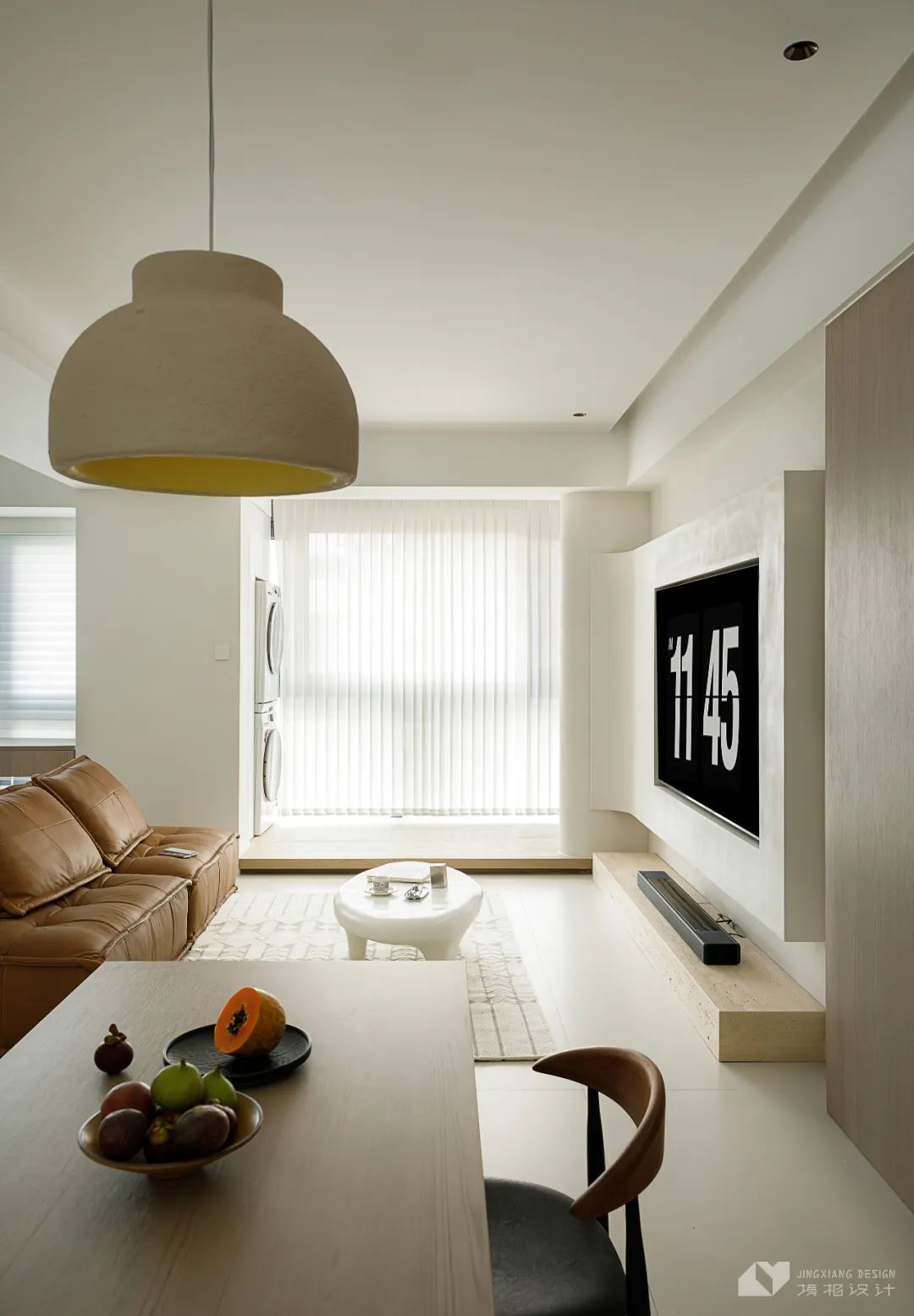 璞境 · 简约奶油侘寂风,纯净空间的艺术探索丨中国深圳丨深圳境相设计-2