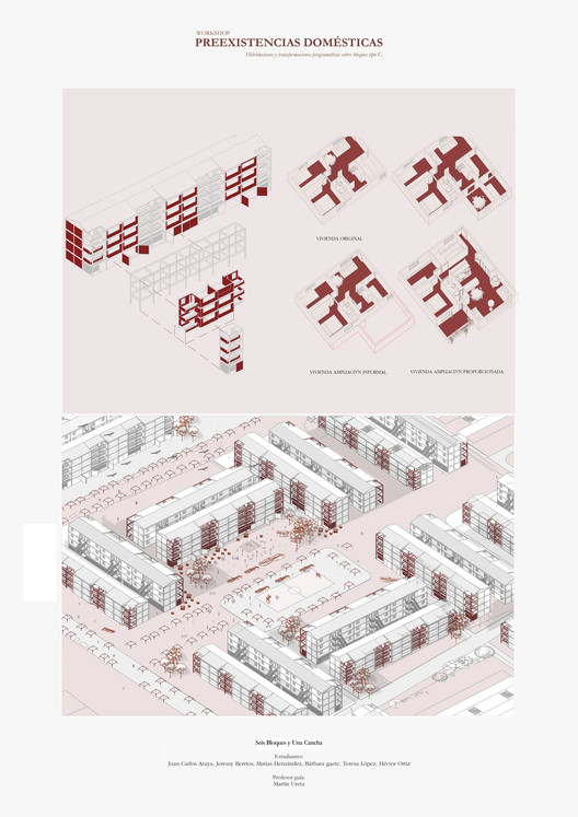 Pre E·istencias Domésticas工作坊项目丨智利圣地亚哥丨智利圣托马斯技术大学建筑学院21个团队-120