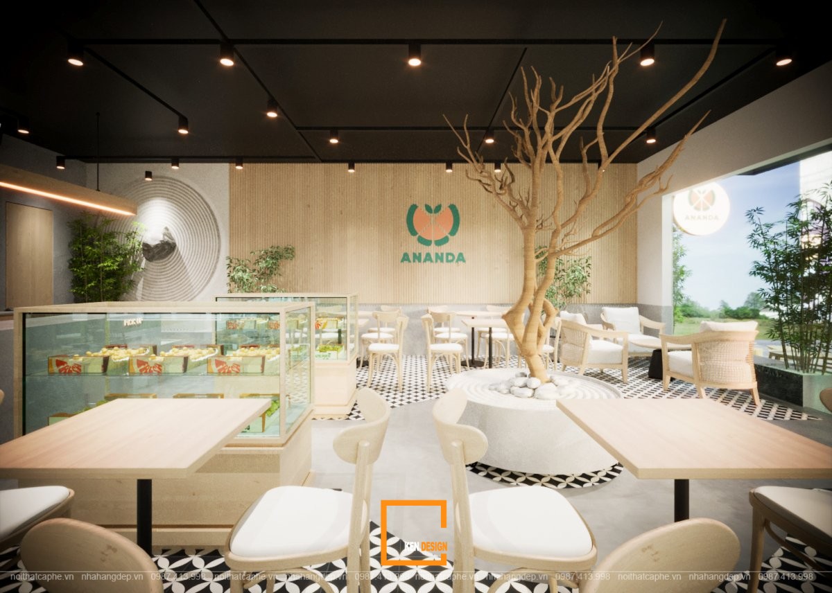 Ananda Ecopark饮品店设计丨越南河内丨KenDesign-9