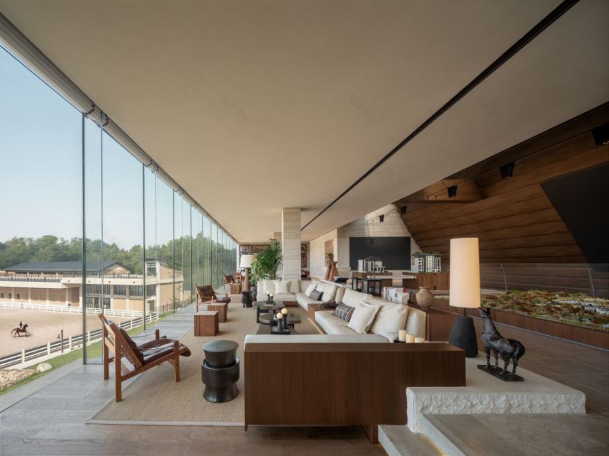 华实·牧也马术公园丨中国长沙丨墨设设计-61