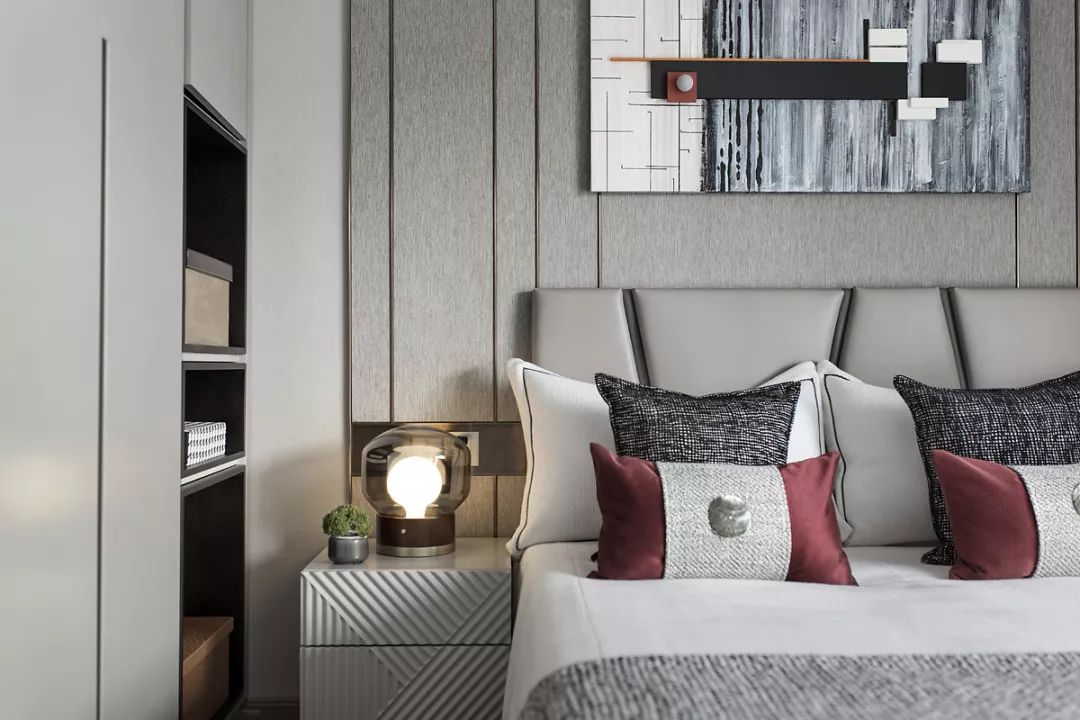 融创开平样板房 | 红灰协奏，品质生活-29