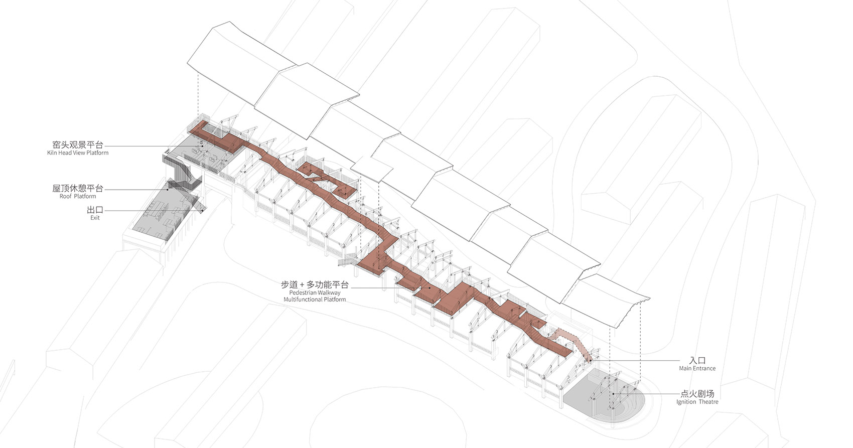 安徽潜山痘姆龙窑及非遗客厅设计丨中国安徽丨灰空间建筑事务所-31