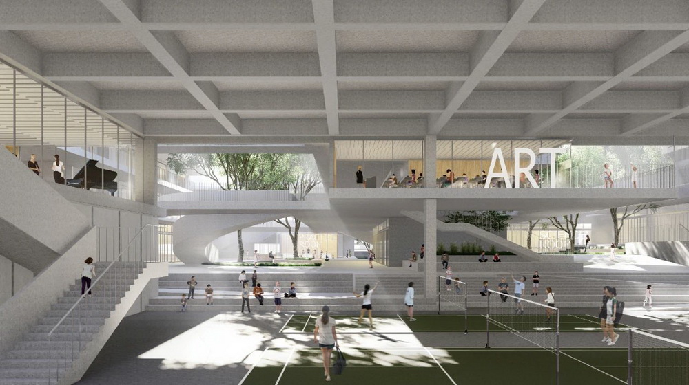 吉华街道三联九年一贯制学校新建工程丨中国深圳丨曾冠生,罗文国-63