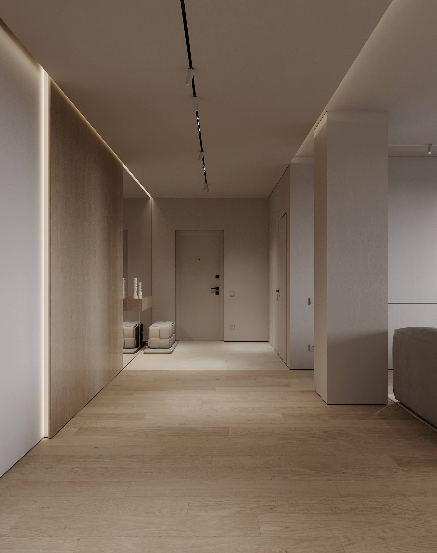 ЖК:Александровский 公寓室内设计项目丨俄罗斯车里雅宾斯克丨Ananev Architects-15