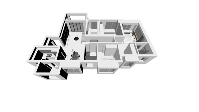 三十度灰，线条叠绘的高级空间 | 皋邸设计-46