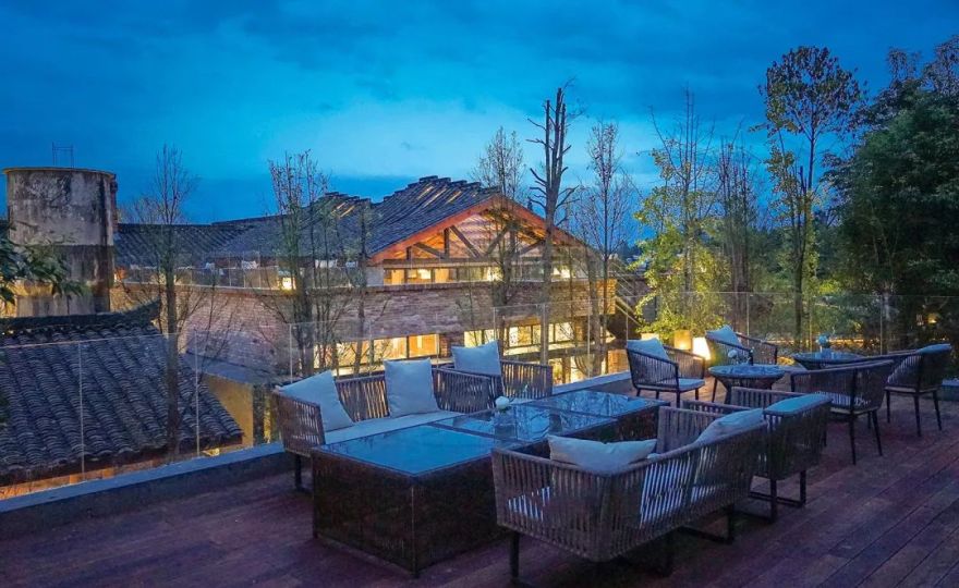 安仁华侨城南岸美村乡村客厅改造设计-69