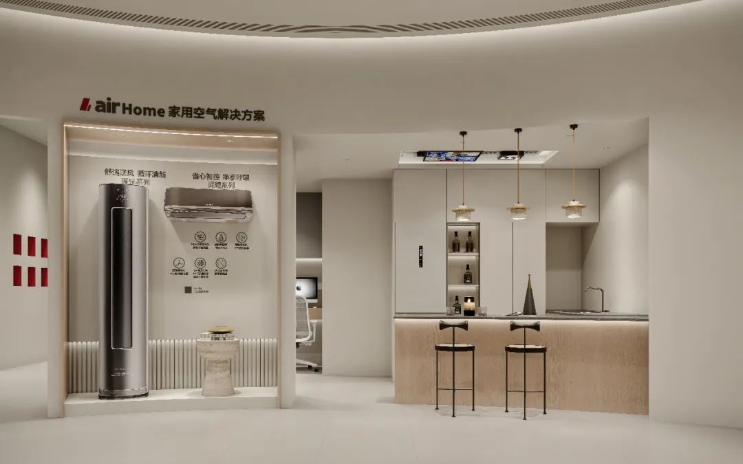 300m²日立中央空调展厅丨中国黄山丨周笙笙全案设计工作室-26