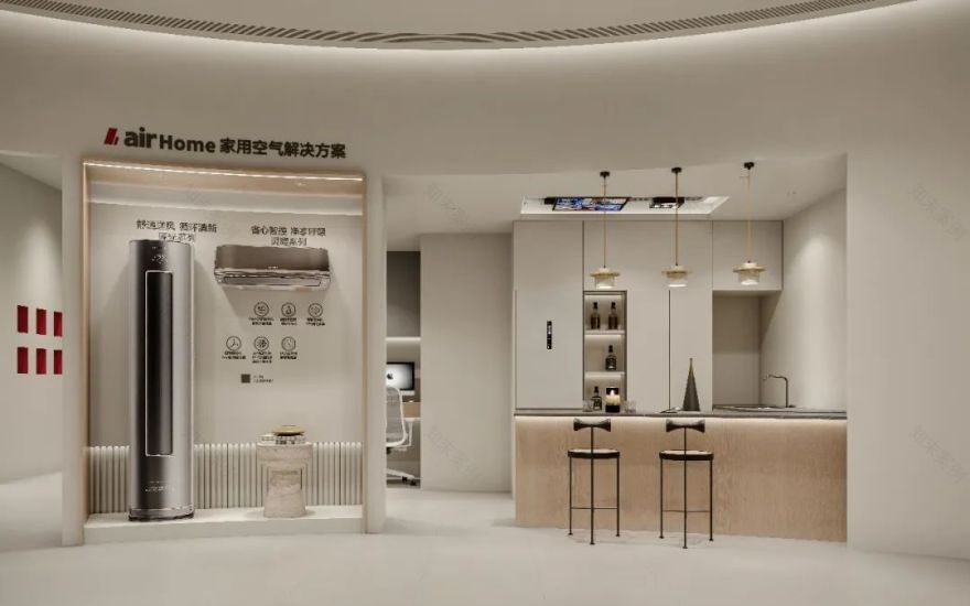 300m²日立中央空调展厅丨中国黄山丨周笙笙全案设计工作室-26