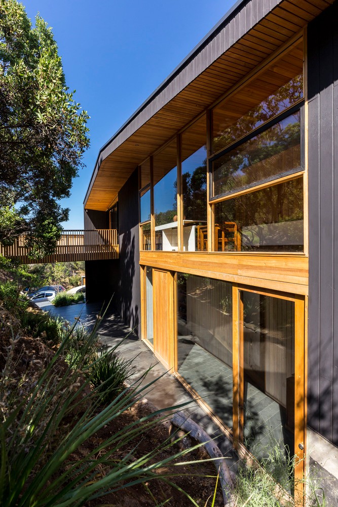 智利山间住宅，自然与人工的和谐共生-7