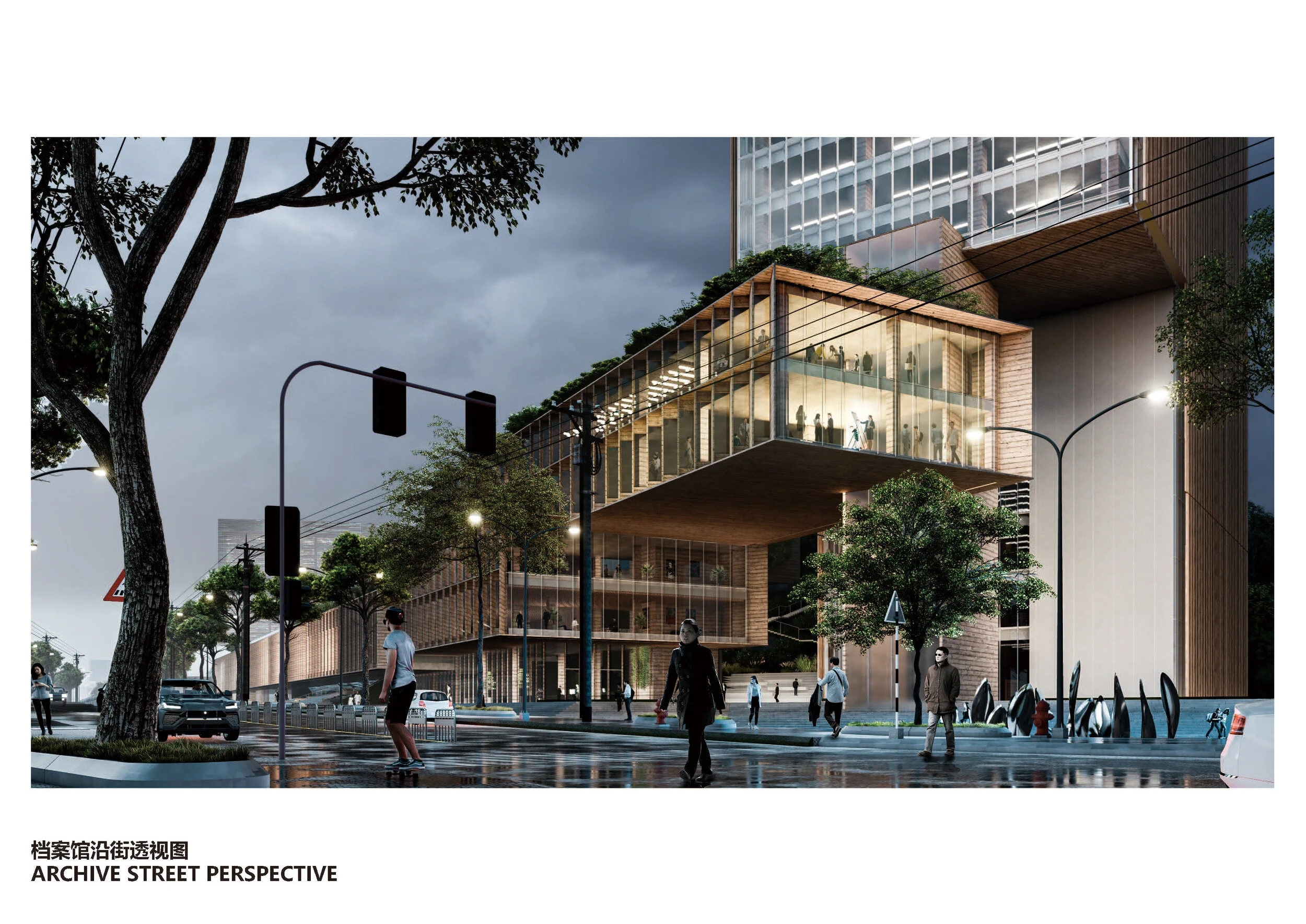 大鹏公共事务中心概念设计竞赛项目丨中国深圳丨CUBE,TALLER Architects-19