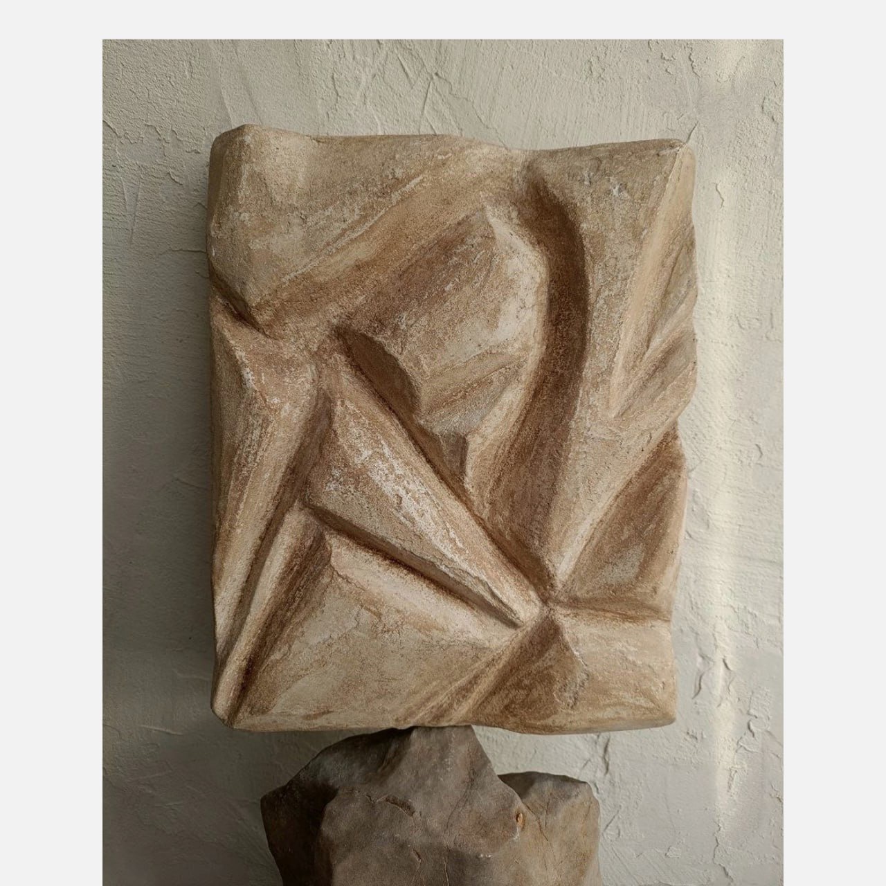 Handmade Wall Art: Geometry of Stone-1