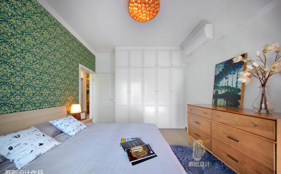 北欧风家装设计，原木元素与色彩搭配的清新之作-35