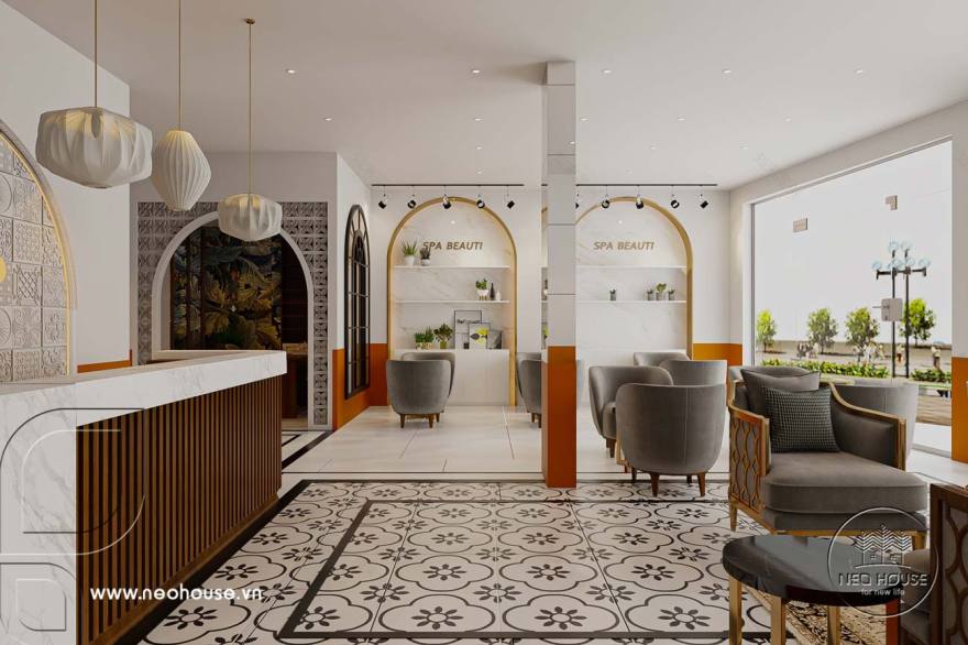 首尔 Spa 品牌店设计-10