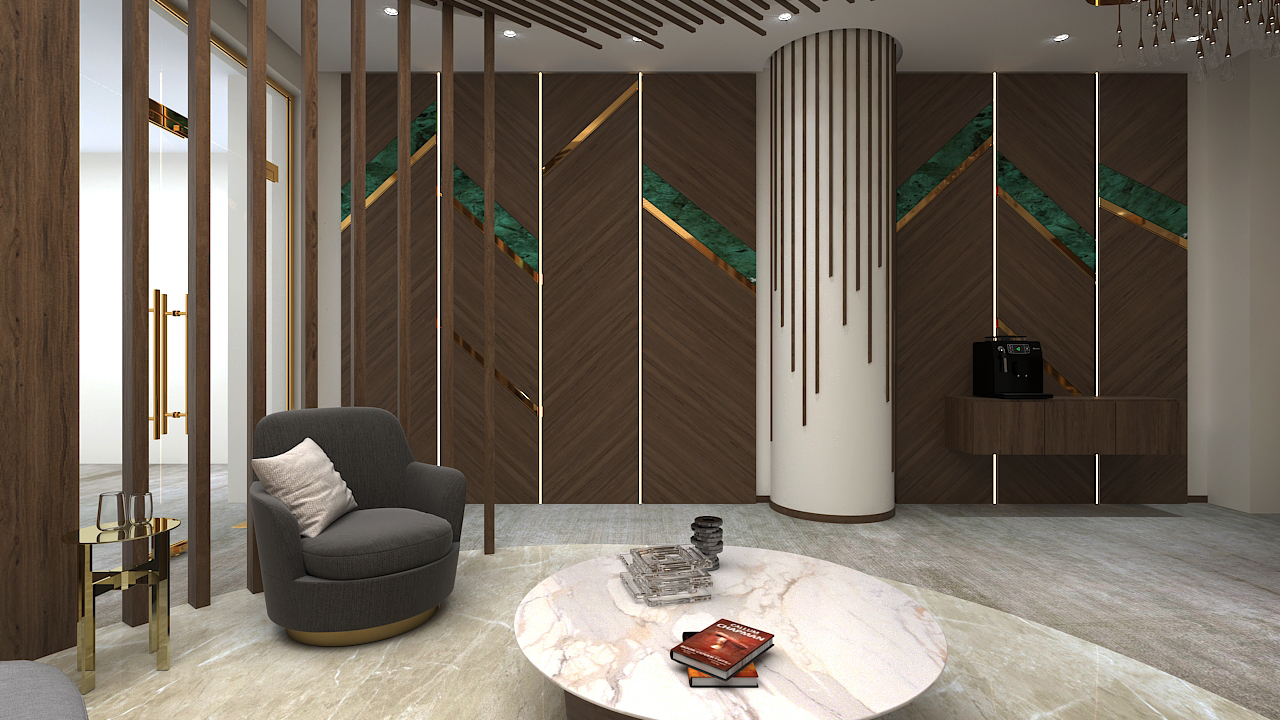 Office lobby & Presentation Room-1