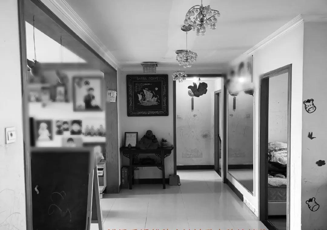 陆离设计师打造开放式平层空间，卧室变吧台书房-13