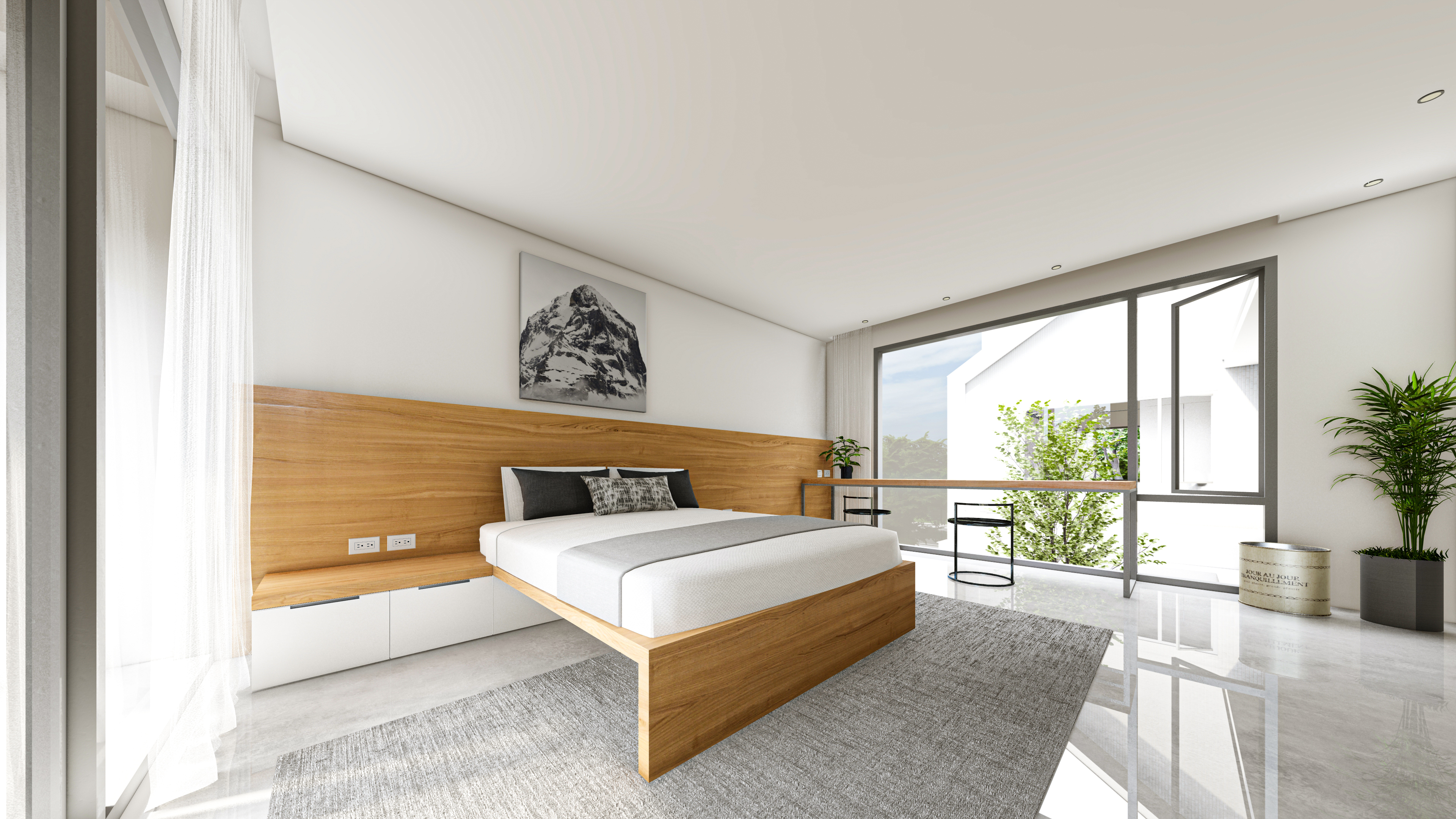 伍宅二层室内起居空间设计丨亙築設計-3