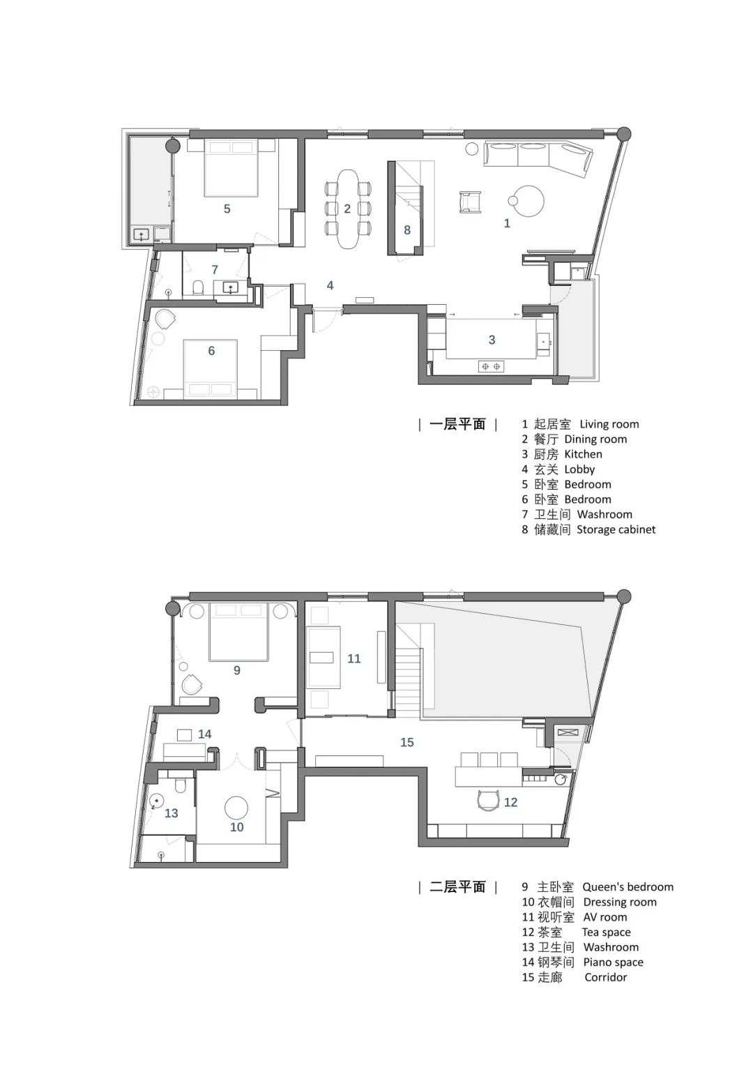 外滩顶复私宅改造丨中国上海丨方居建筑设计-84