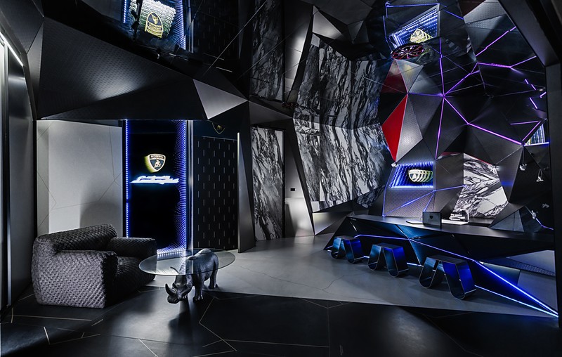 兰博基尼中国首家概念店丨美国CRAZY DESIGN（疯狂设计）事务所-30