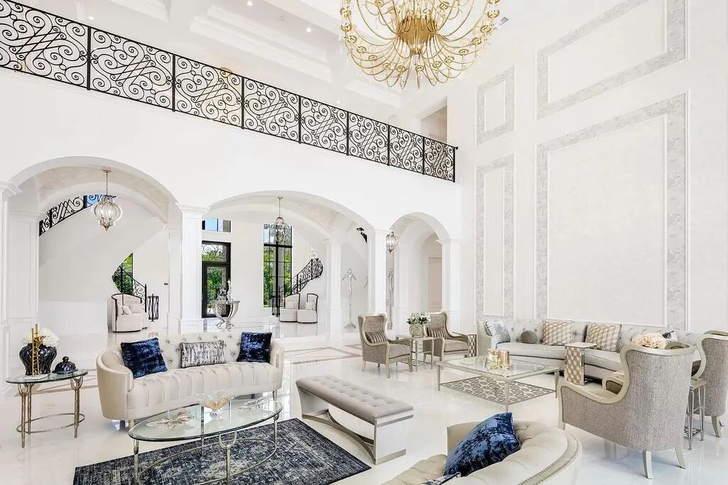 位于德拉海滩的世界级巨型豪宅，拥有近18,500平方英尺的度假式生活空间-19