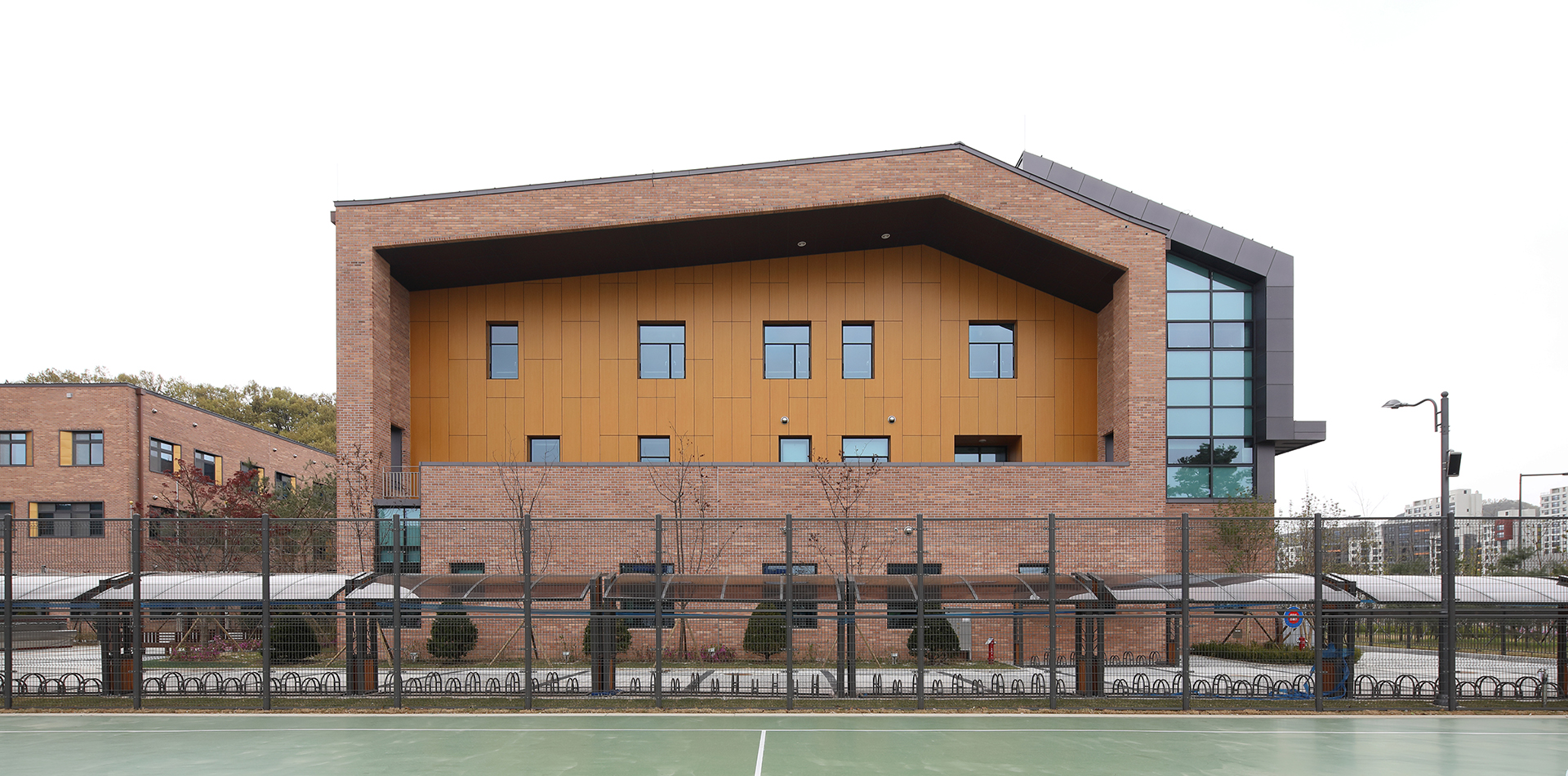 반곡고등학교（中文可理解为半谷高等学校）丨디엔비건축사사무소（D&B建筑事务所）-3