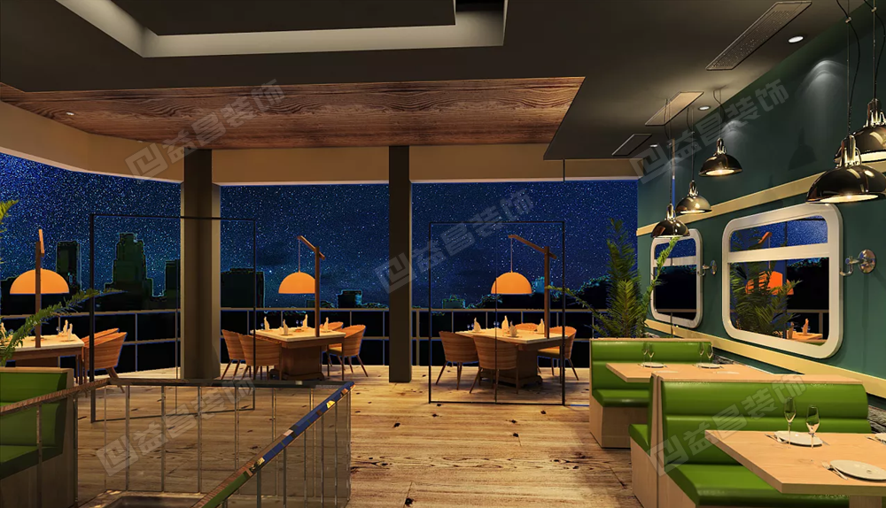 南昌绿皮车复古风餐厅设计欣赏-7