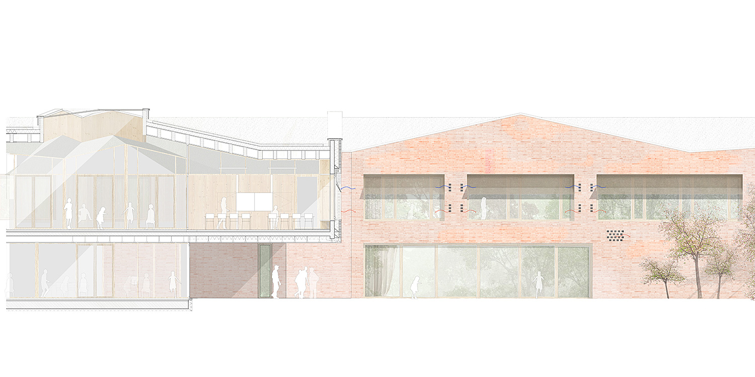 Schule am Kleinen See Eutin 新学校建设项目丨德国丨Mario Torres 等,景观 Nuwela 等-23