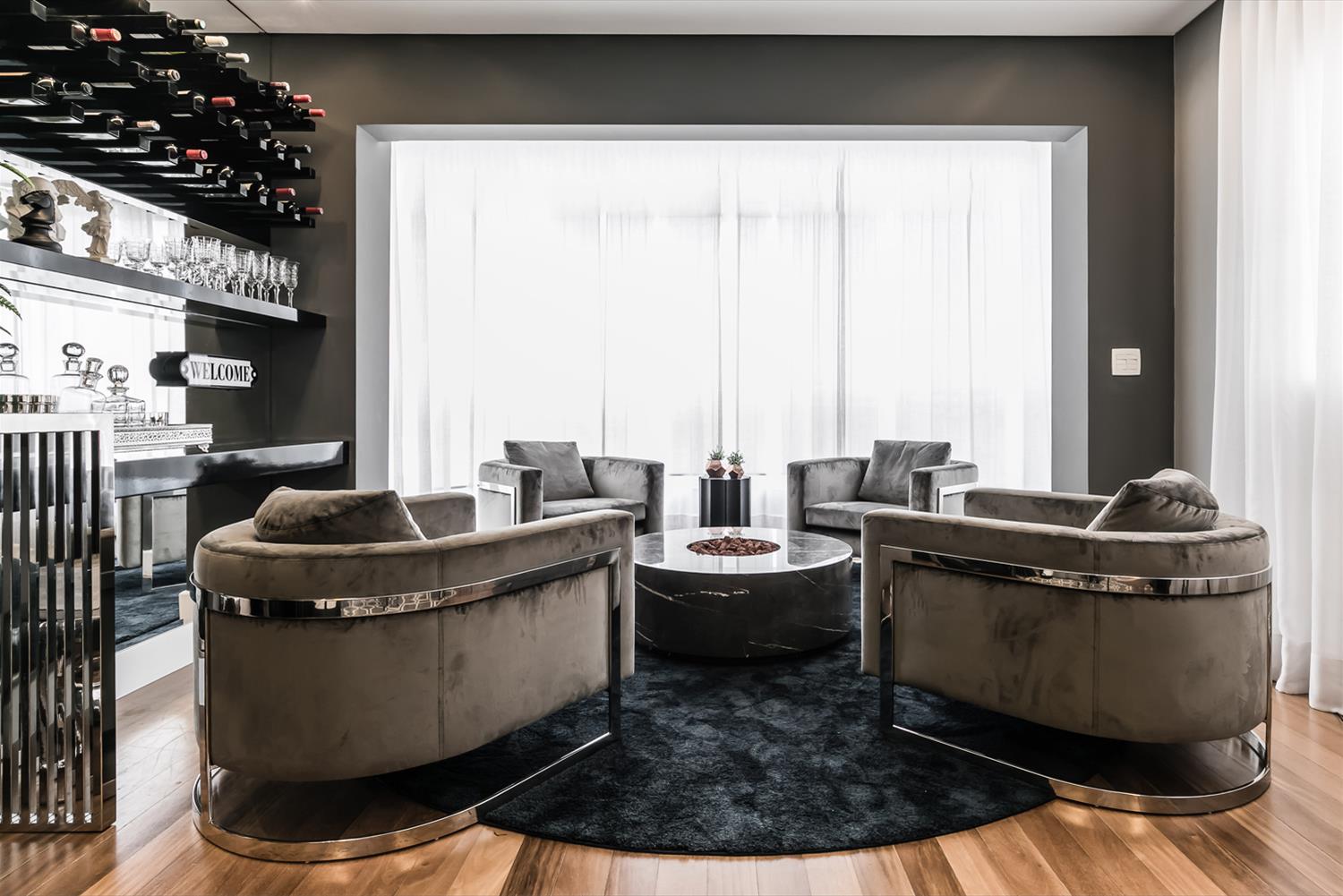 现代都市公寓 | 一体化社交空间与垂直花园-5