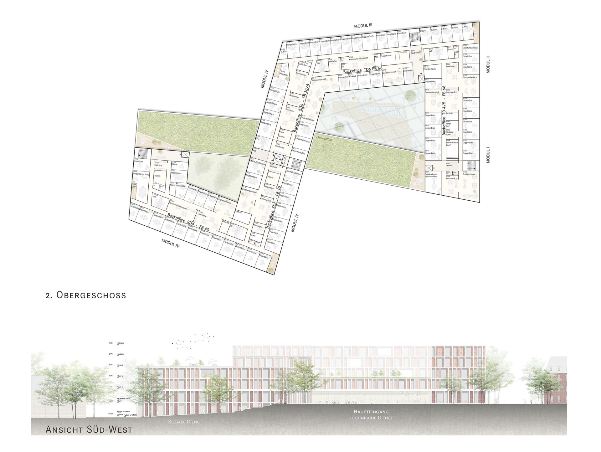 Rathauserweiterung Droste-Hülshoff-Platz Bottrop-5