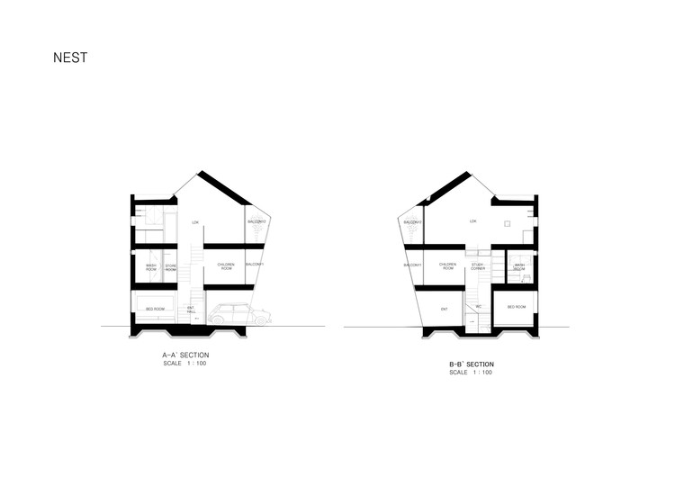 名古屋小户型住宅的“鸟巢”设计-7