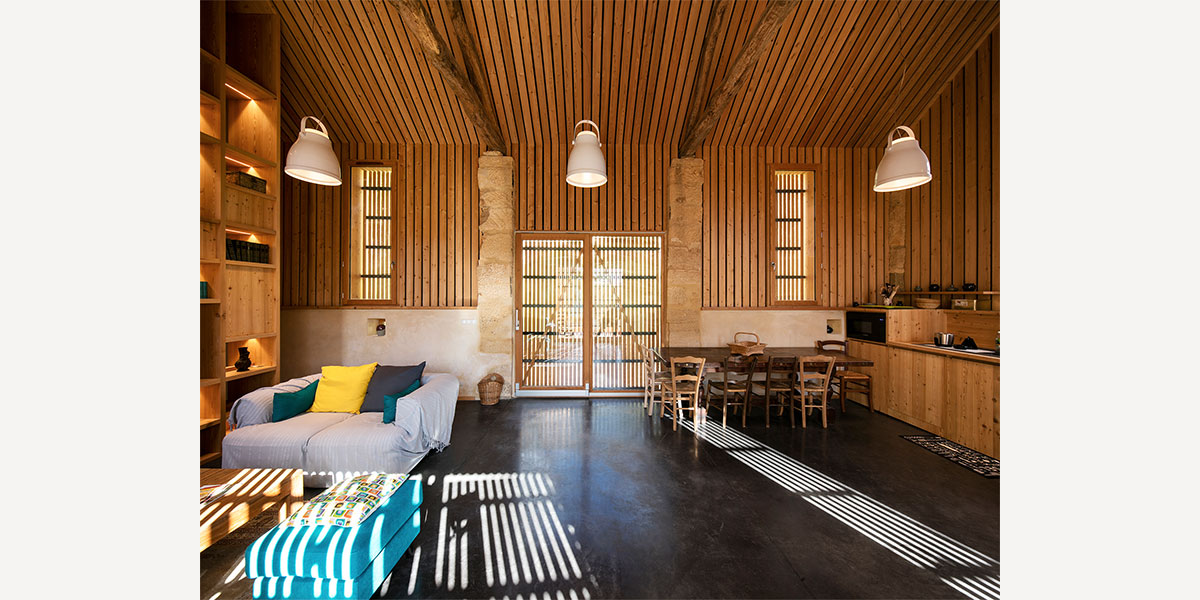 Granges Périgourdines réhabilitées en gîte - CoCo architectureCoCo architecture-9