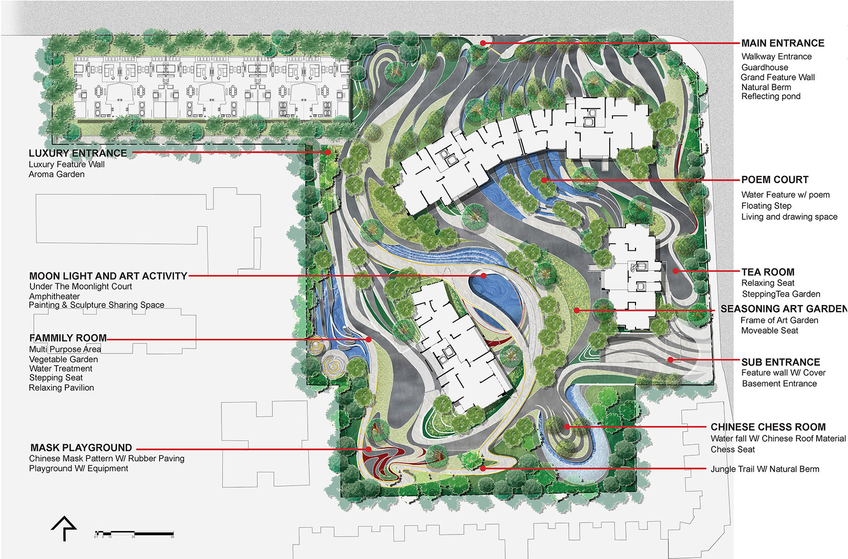 中国铁建西派浣花景观设计丨中国成都丨TK Studio-14