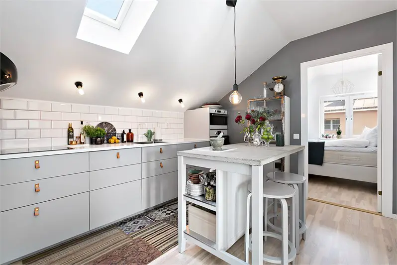 绿色植物的室内艺术展示-3